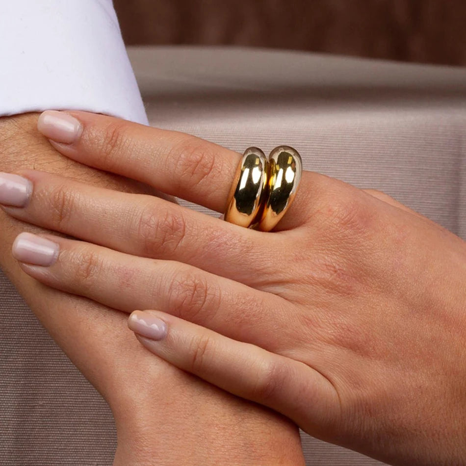 Arc Geometric Ring for Women