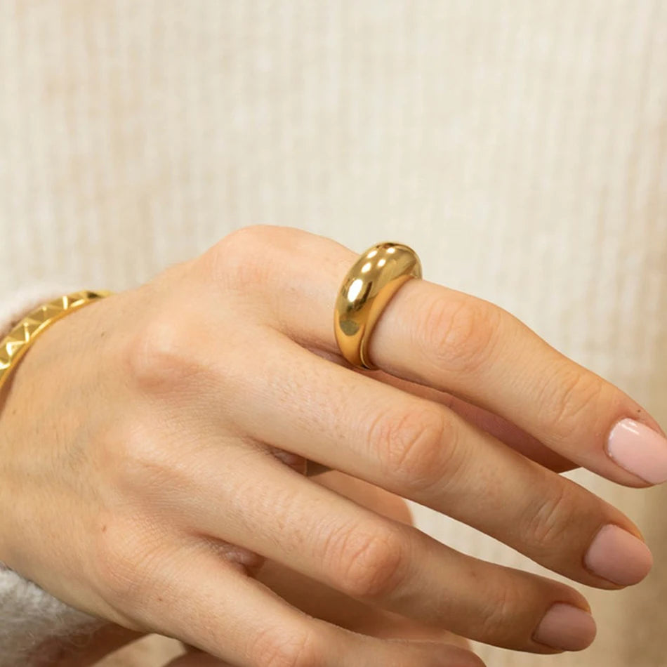 Arc Geometric Ring for Women