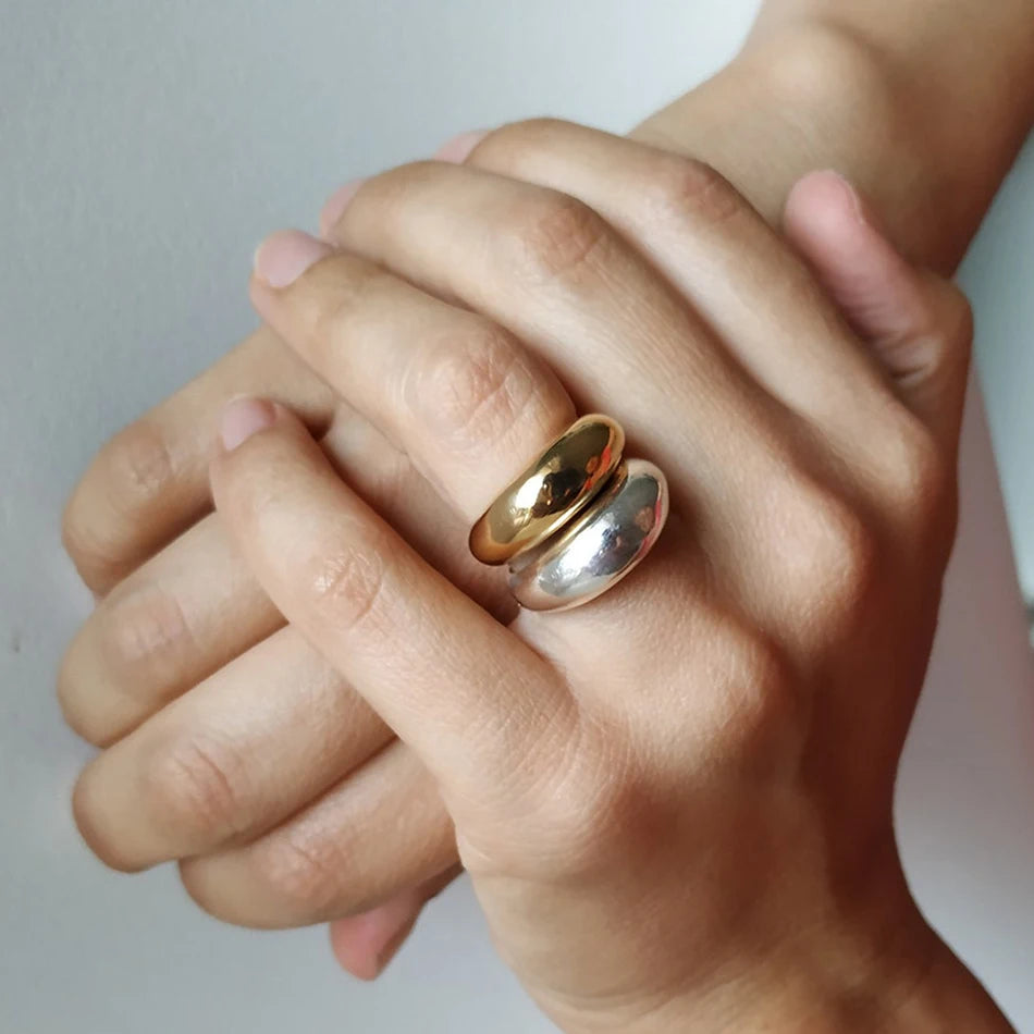 Arc Geometric Ring for Women