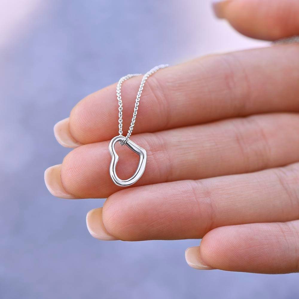 Veronica Whitley Gold Heart Necklace