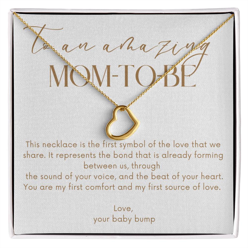 Veronica Whitley Gold Heart Necklace