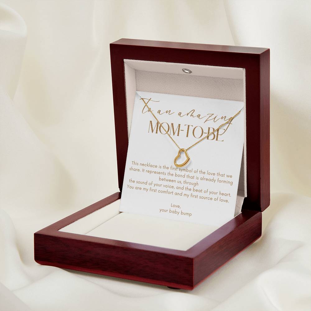 Veronica Whitley Gold Heart Necklace