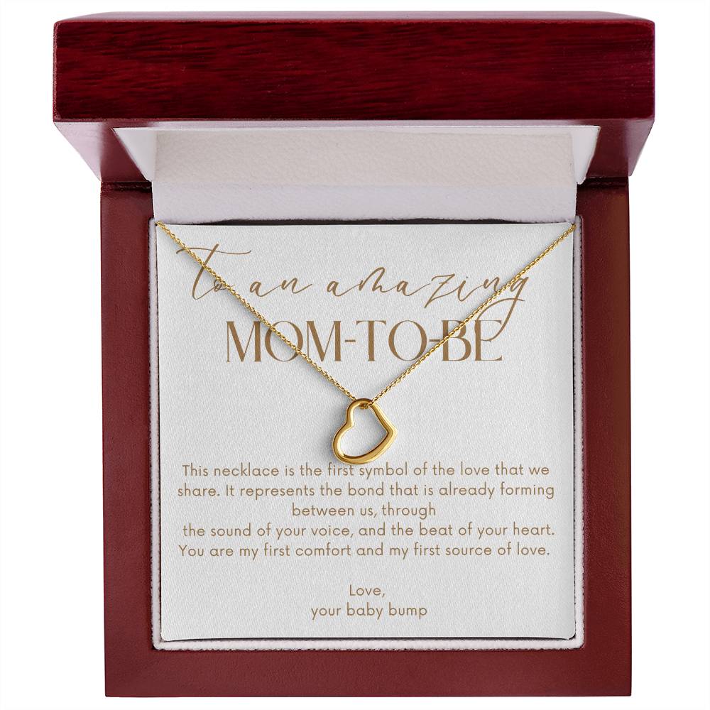 Veronica Whitley Gold Heart Necklace