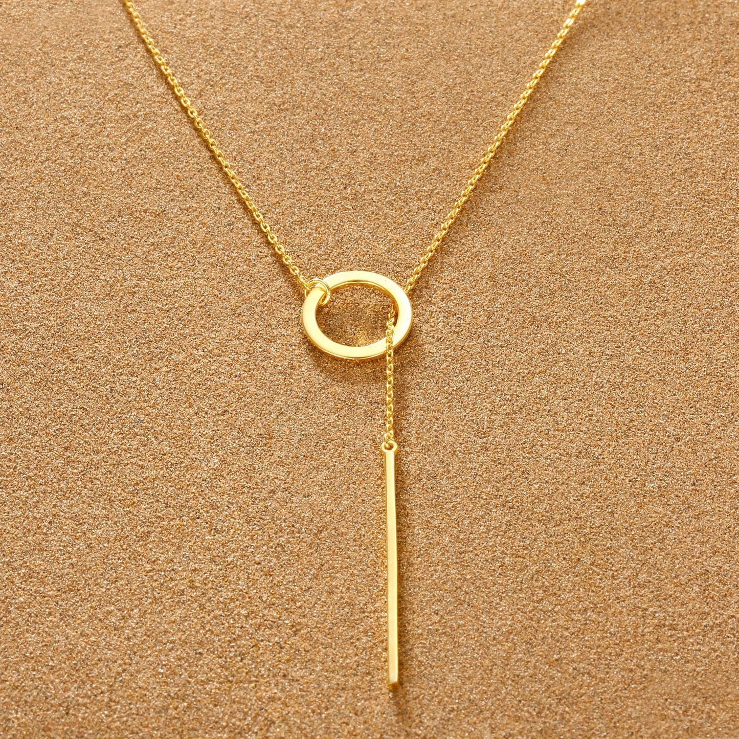 Geometry Jewelry, Beauty Necklaces, Necklace for Women ,Stick Pendant, Gold Necklace, Chain Choker, Necklace for Woman, Fashion Jewelry,