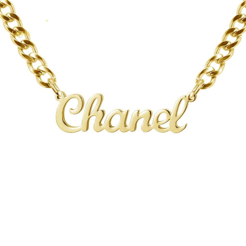 Custom Necklace Personalize Choker Women Stainless steel Pendant Fascinating Name Necklace Man Jewels Boyfriend Husband Customized Necklaces