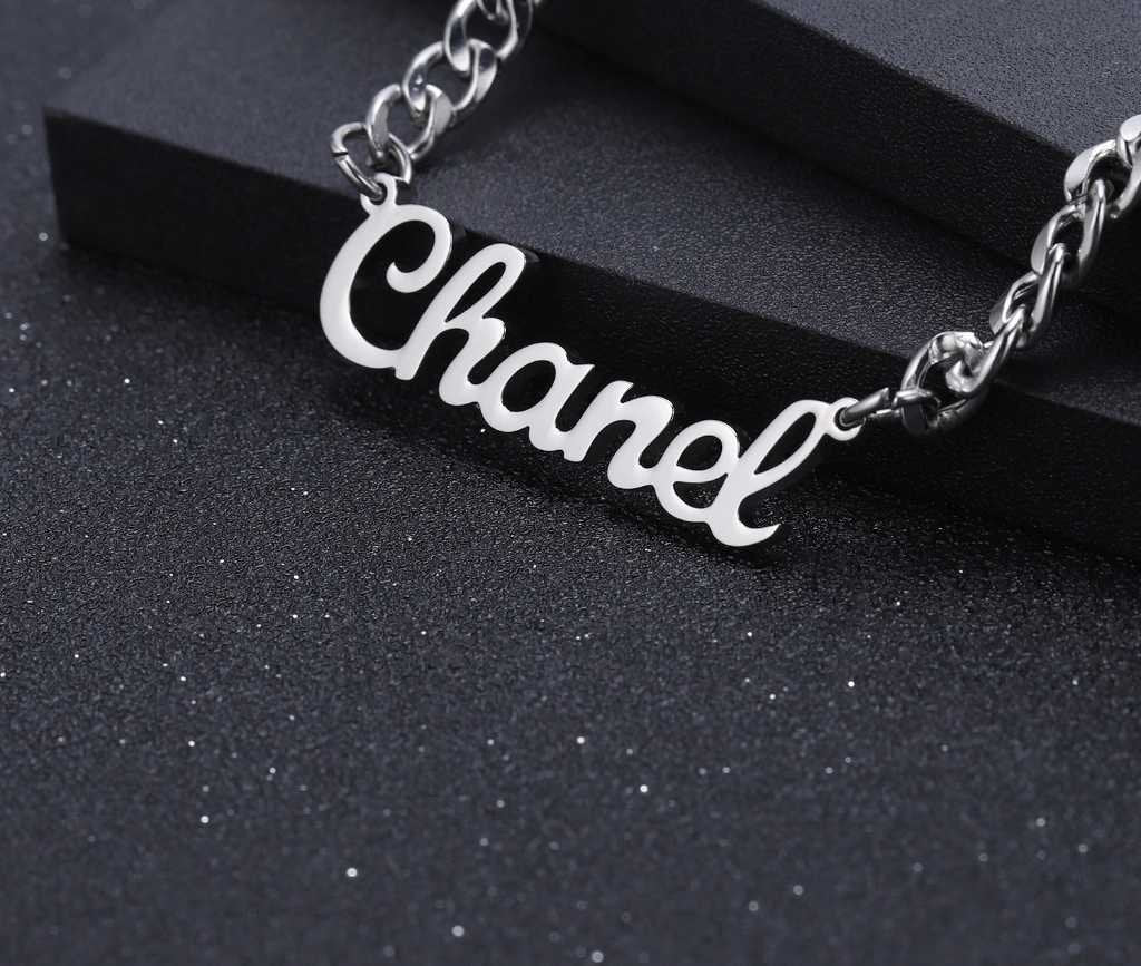Custom Necklace Personalize Choker Women Stainless steel Pendant Fascinating Name Necklace Man Jewels Boyfriend Husband Customized Necklaces