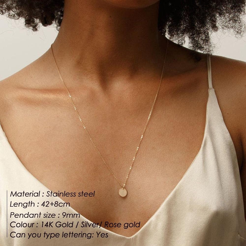 Initial Letter Charm, Minimalist Charm, Girl Pendant, Custom Necklace, Name Letter, Necklace for Women, Sublimation Charm, Women Necklace,