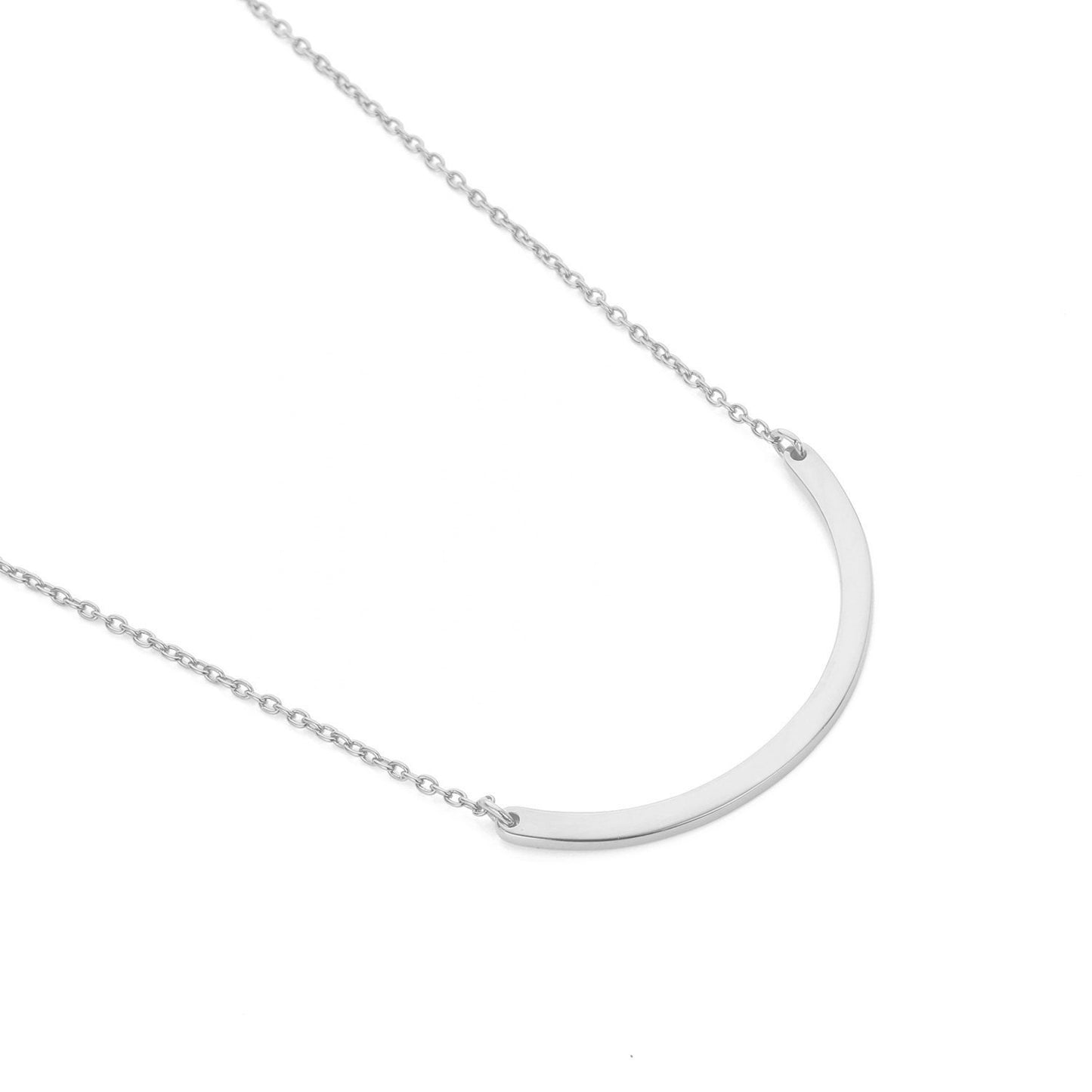 Smile Necklace, Necklace for Women, Gold Necklace, Simple Pendant, Women Necklace, Jewelry for Women, Women Jewelry, Designer Jewelry,