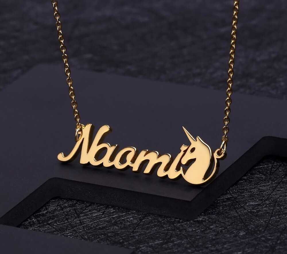 Personalized Name Necklaces Pendants For Women Stainless Steel Pendants For Men Jewelry Customized Gift Customized Necklaces