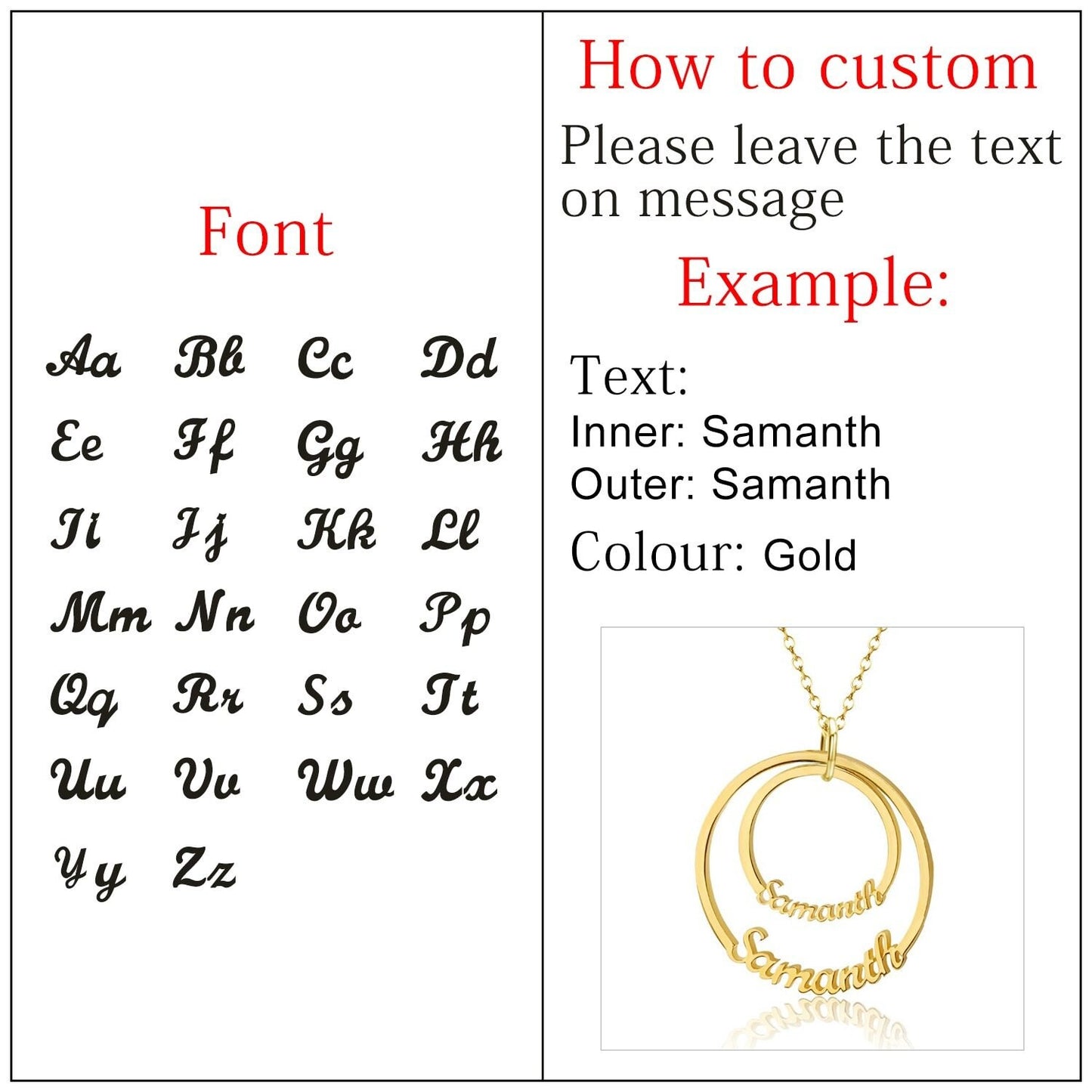 Double Discs Custom Necklace Personalized Gold Name Necklaces For Women High Quality Stainless Steel Custom Jewelry Wedding Gift Customized