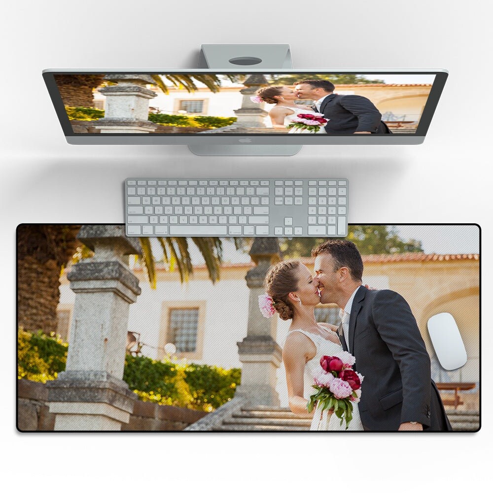 Custom Photo Large Mouse Pad Large Professional Mouse Pad with Your Photo Non-slip Desk Mat Sublimation Mouse Mat Gaming Mousepad For Couple