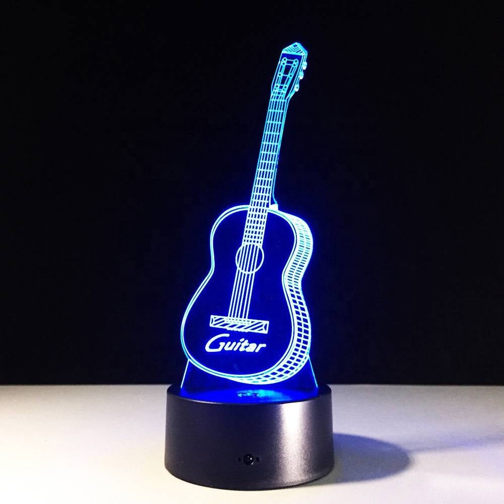3D Night Light Led Optical Illusion Lamps Touch Switch Color Changing Lighting Decorative Bedside Lamp For Kids Room Night Light Acrylic