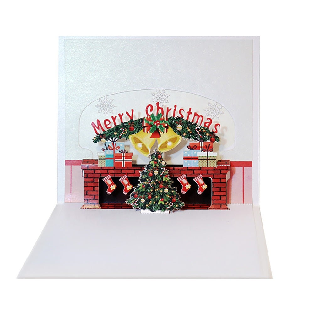 Greeting Card 3D Christmas Gift Greeting Cards Tree Merry Christmas Card Gift For Him Funny Pop Up Christmas Tree Card For Her