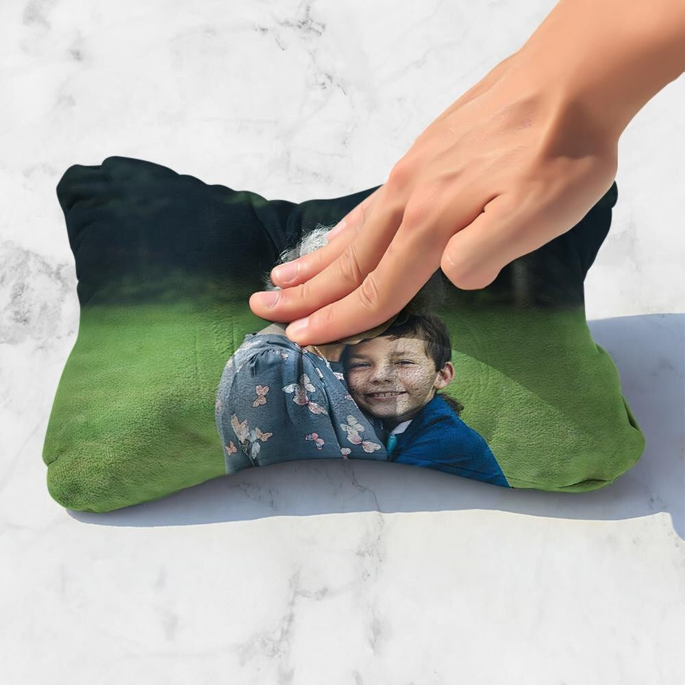 Custom Picture Printed Neck Rest Car Pillow Neck Rest Pad Head Support Pillow Personalized Photo Printed Car Pillow