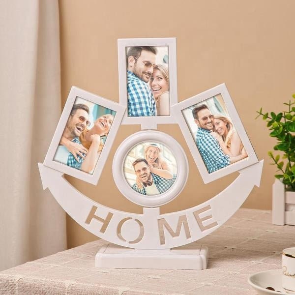 Personalized Desktop Photo Wooden Frame Customized Photo Frame Family Combination Picture Frame Desk Frame Photo Display Stands