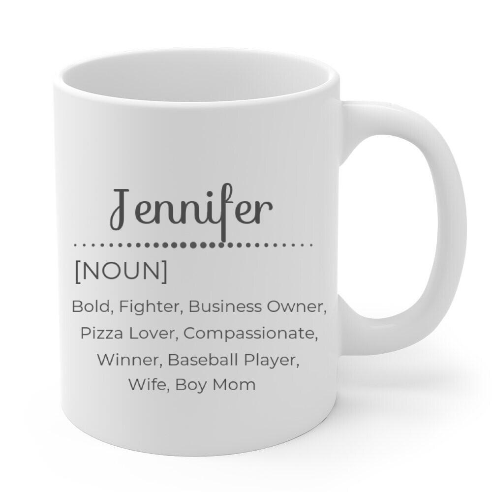 Custom Name Mug, Definition Name Mug, Personalized Best Friend Gift, For him, For her, BFF, Valentine Day
