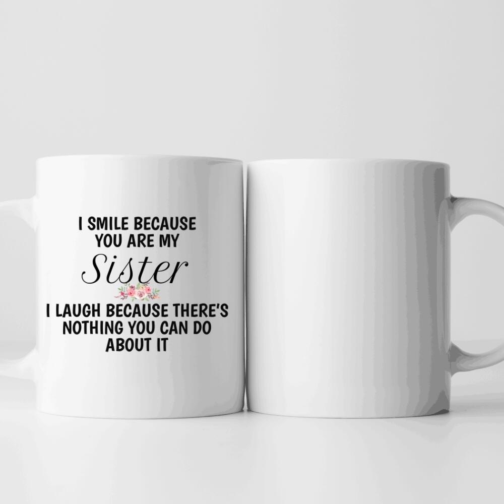 Customize Family Gift Mug, Sister, Brother, Mother, Dad, Step Mom, Step Dad, Sister in law, Mother in law