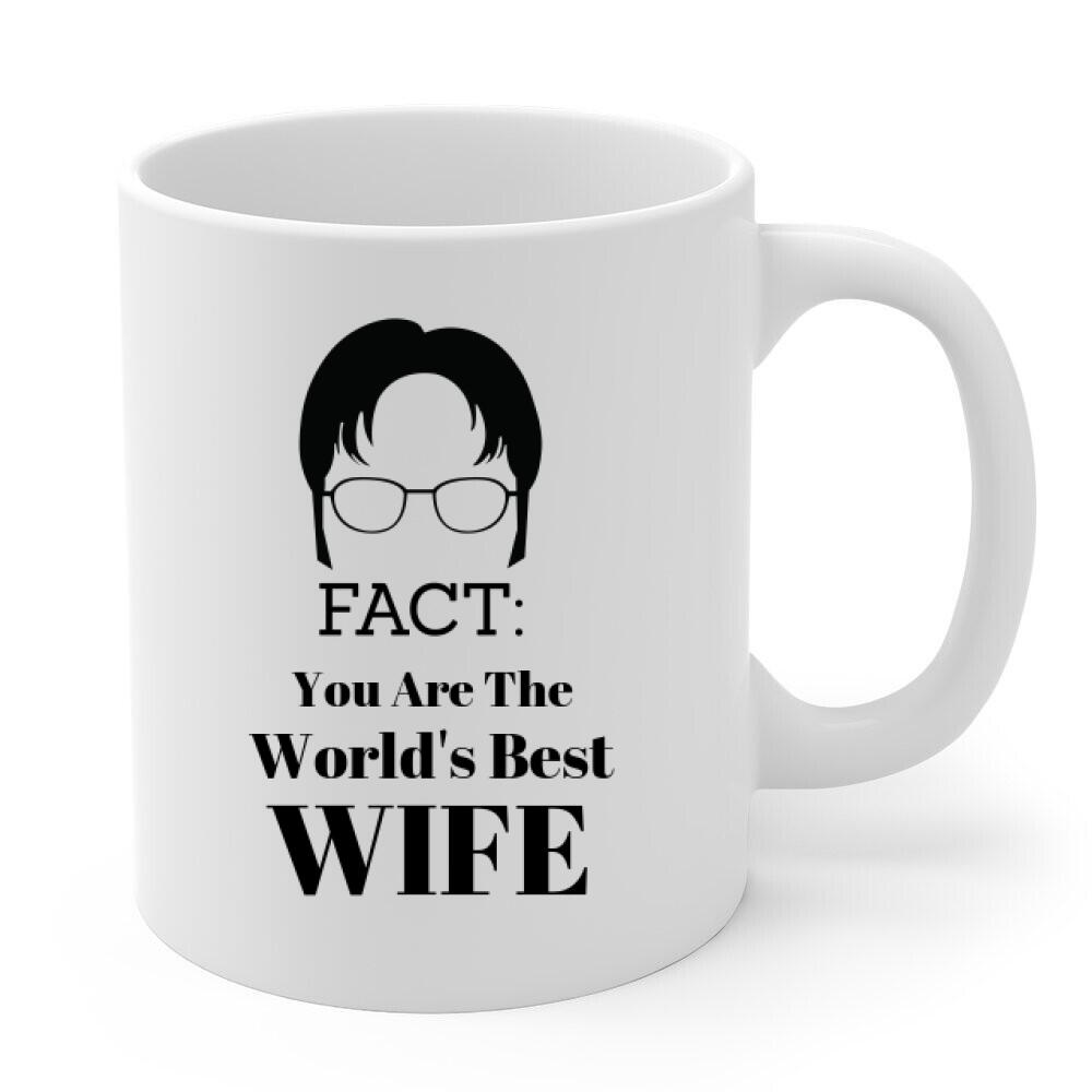 The Office, Funny Mug, For Wife, For Husband, Valentine Gifts, Gifts, You are the World's Best