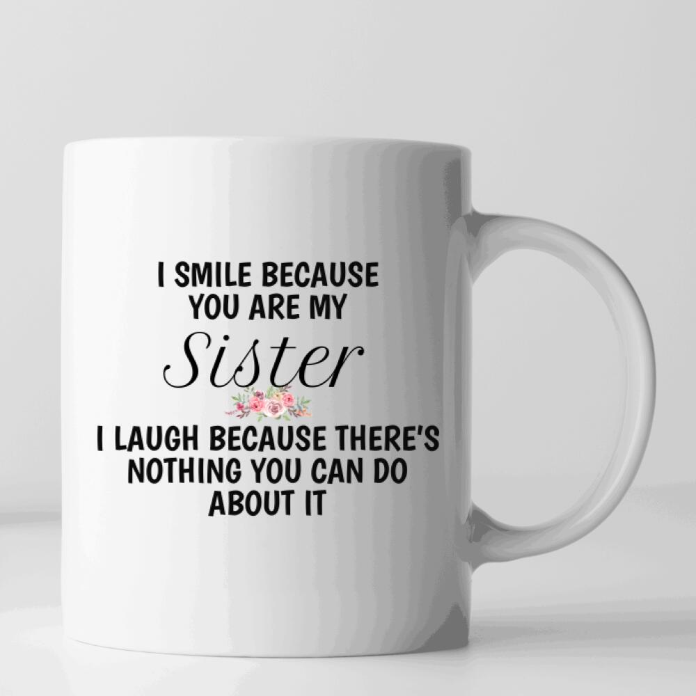 Customize Family Gift Mug, Sister, Brother, Mother, Dad, Step Mom, Step Dad, Sister in law, Mother in law