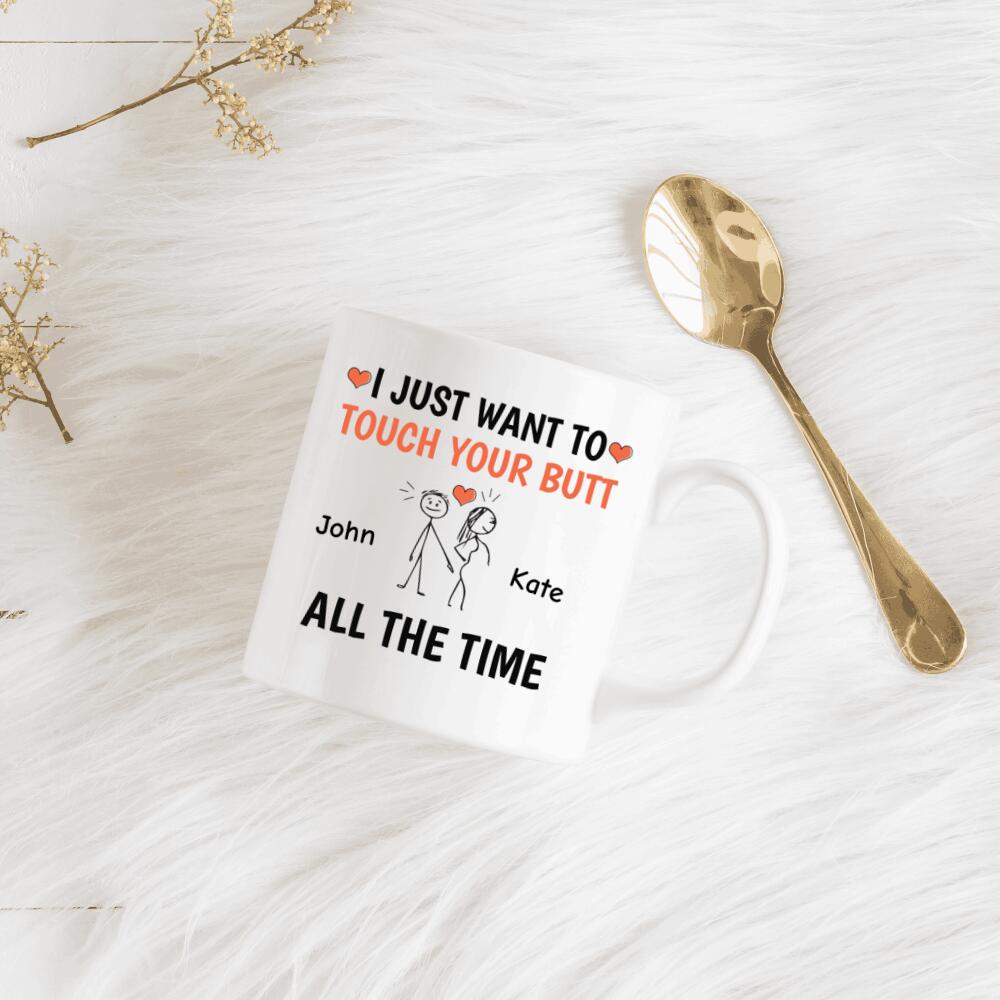 Customized Funny Anniversary Mug Gift, Boyfriend, Girlfriend, Wife, Husband, Newlyweds, Valentine Gift