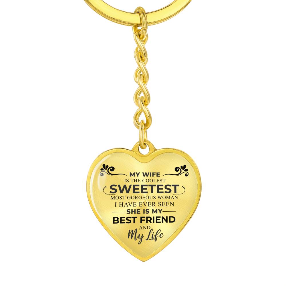 Sweetest Hearts Keychain