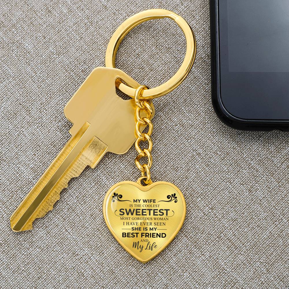 Sweetest Hearts Keychain