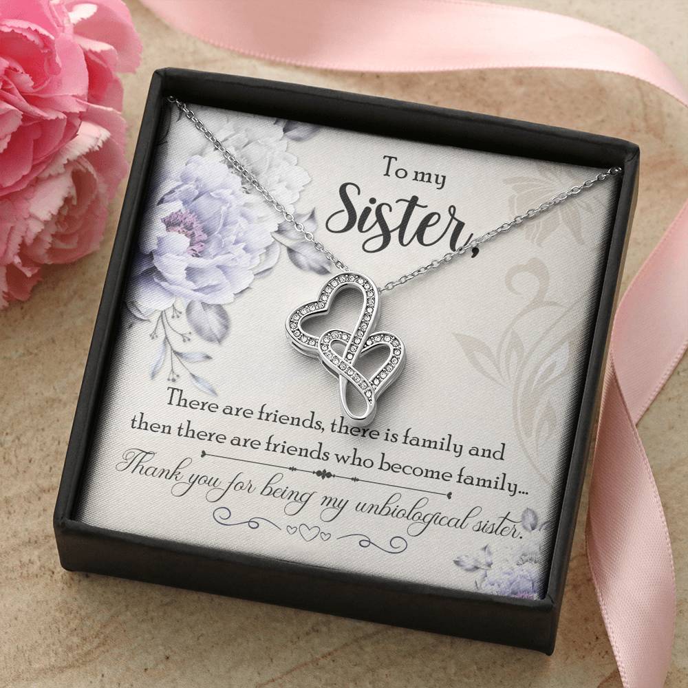 Sister Necklace Soul Friend Gift Best Pendant Friendship, Friends Sisters Moon Heart Bff Stainless Steel Jewelry