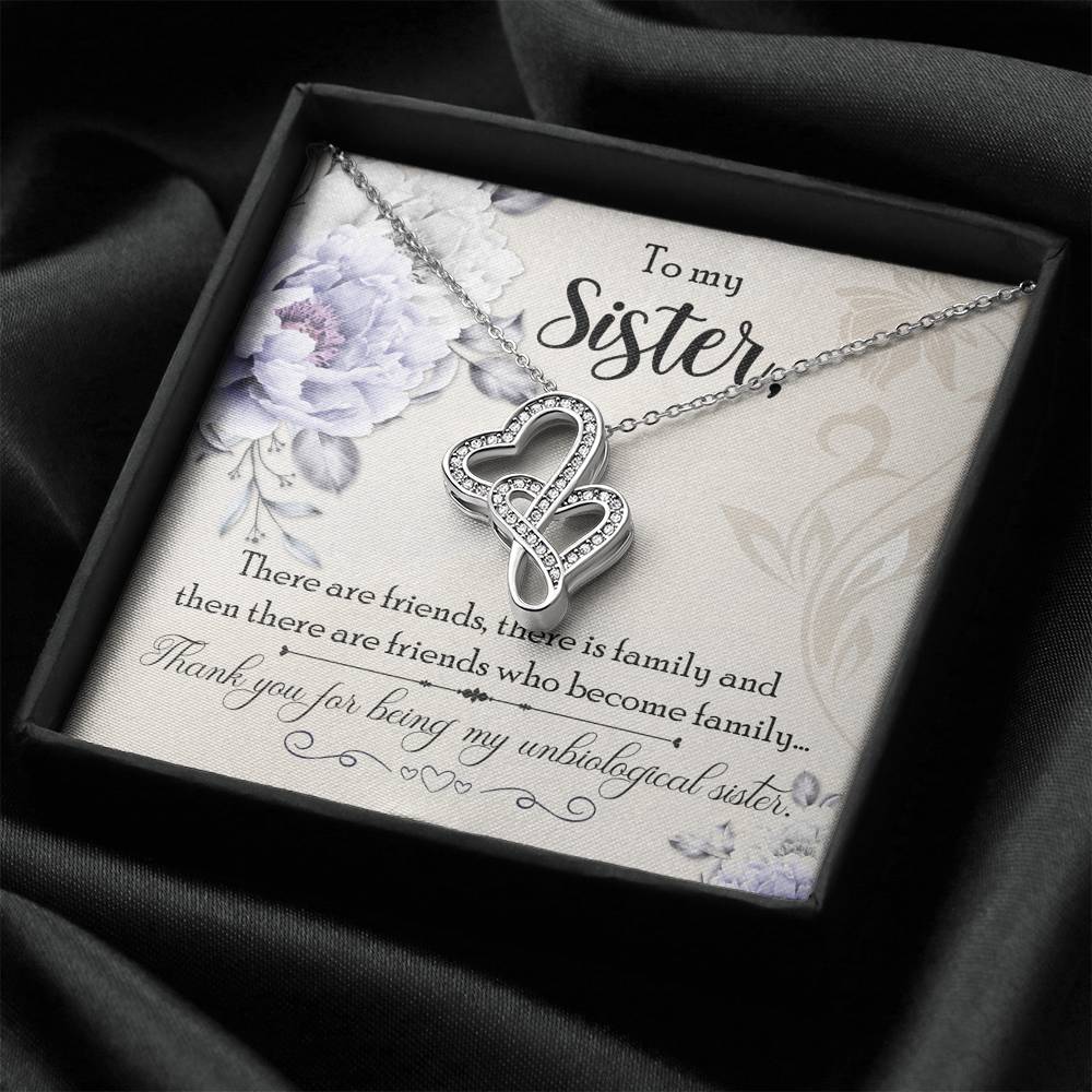 Sister Necklace Soul Friend Gift Best Pendant Friendship, Friends Sisters Moon Heart Bff Stainless Steel Jewelry