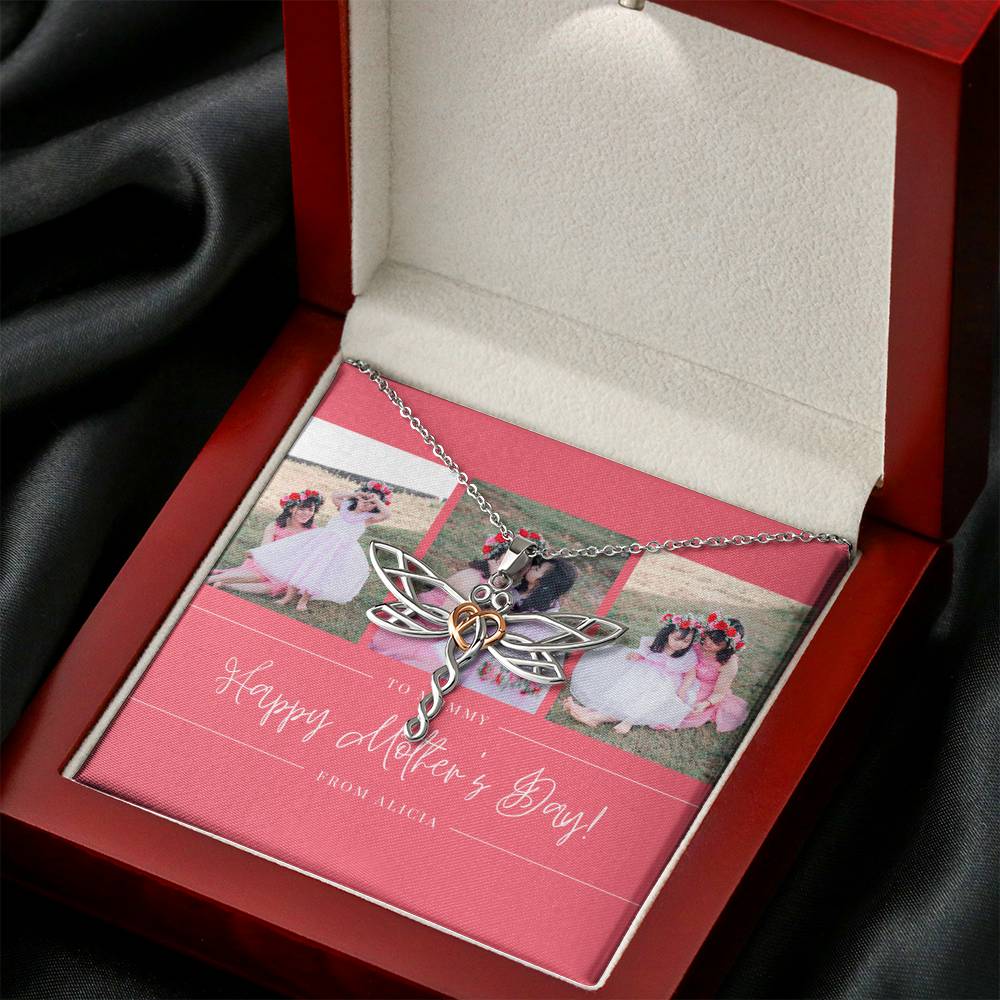To My Mom Necklace Step Mom Mothers Day Gift, Birthday Gift for Step Mom to Say Thank you, Stepmom Birthday Gift, Mother's Day Gift, First Mothers Day Gift, Stepmom Gift,