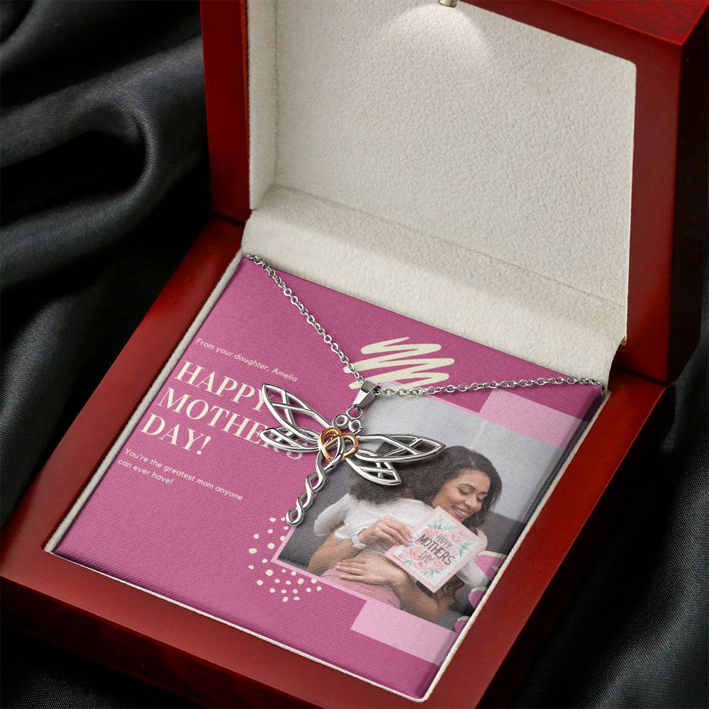 Custom Stepmom Necklace, Mothers Day Gift From Son, Mothers Day Gift Basket, Aunt Gift For Mothers Day, Bonus Mom Gift Necklace, Bonus Mom Gift Necklace, Mothers Day Card,