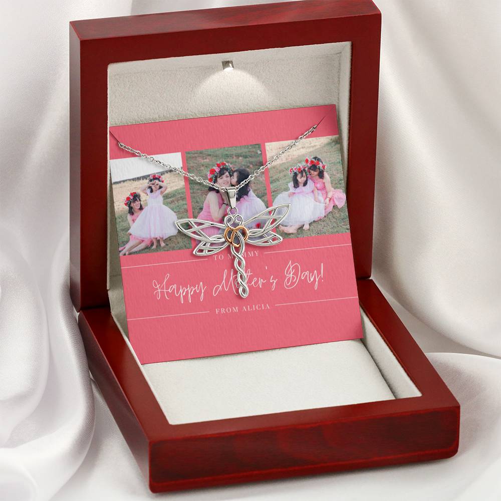 To My Mom Necklace Step Mom Mothers Day Gift, Birthday Gift for Step Mom to Say Thank you, Stepmom Birthday Gift, Mother's Day Gift, First Mothers Day Gift, Stepmom Gift,