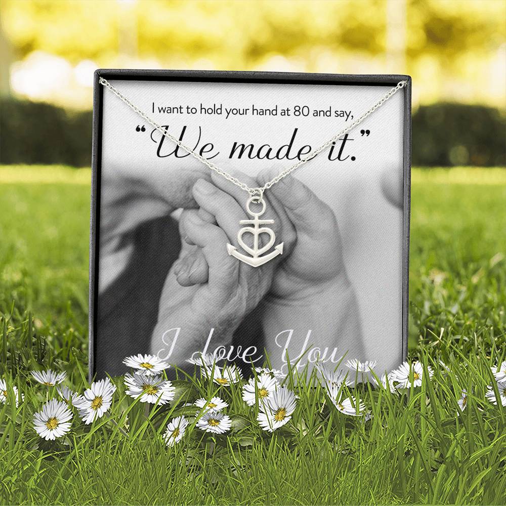 To My Mom Mother In Law Fiancée Wife Personalized Necklace Gift With The Message Card For Birthday Mother's Day Valentine's Day Wedding Gift