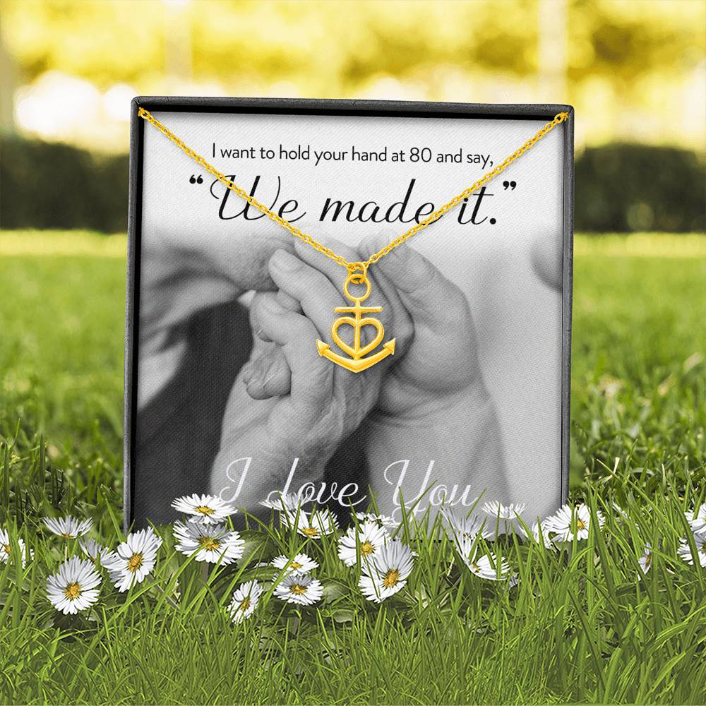 To My Mom Mother In Law Fiancée Wife Personalized Necklace Gift With The Message Card For Birthday Mother's Day Valentine's Day Wedding Gift