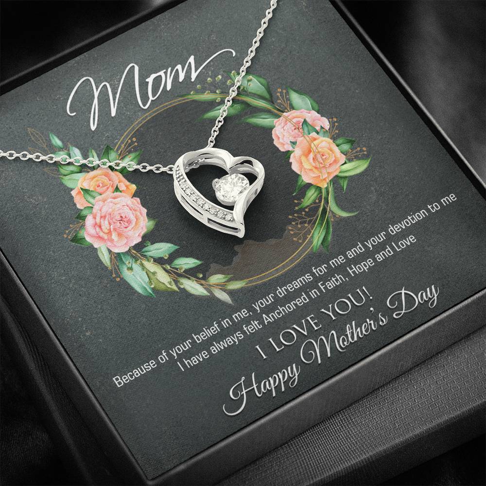 Mother Day, Heart Necklace Gift, Mother Gift, Gifts for mom, Mother Day Gifts for wife