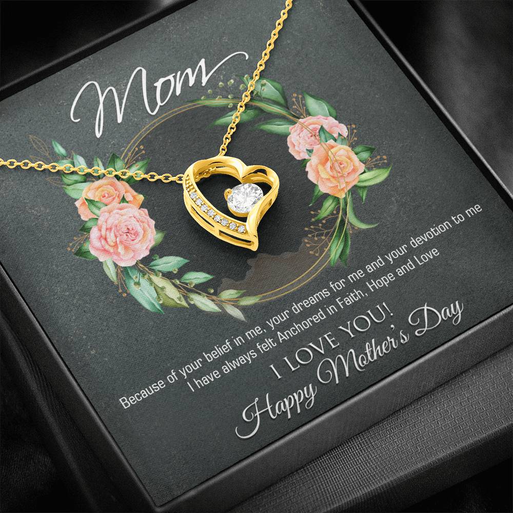 Mother Day, Heart Necklace Gift, Mother Gift, Gifts for mom, Mother Day Gifts for wife
