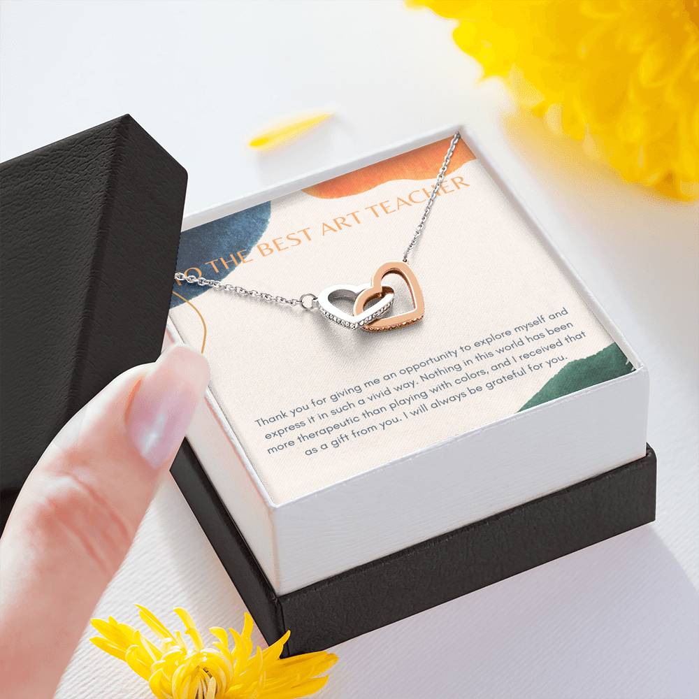 Art Teacher Gift, Art Teacher Appreciation, To The Best Art Teacher, Message Card For Art Teacher