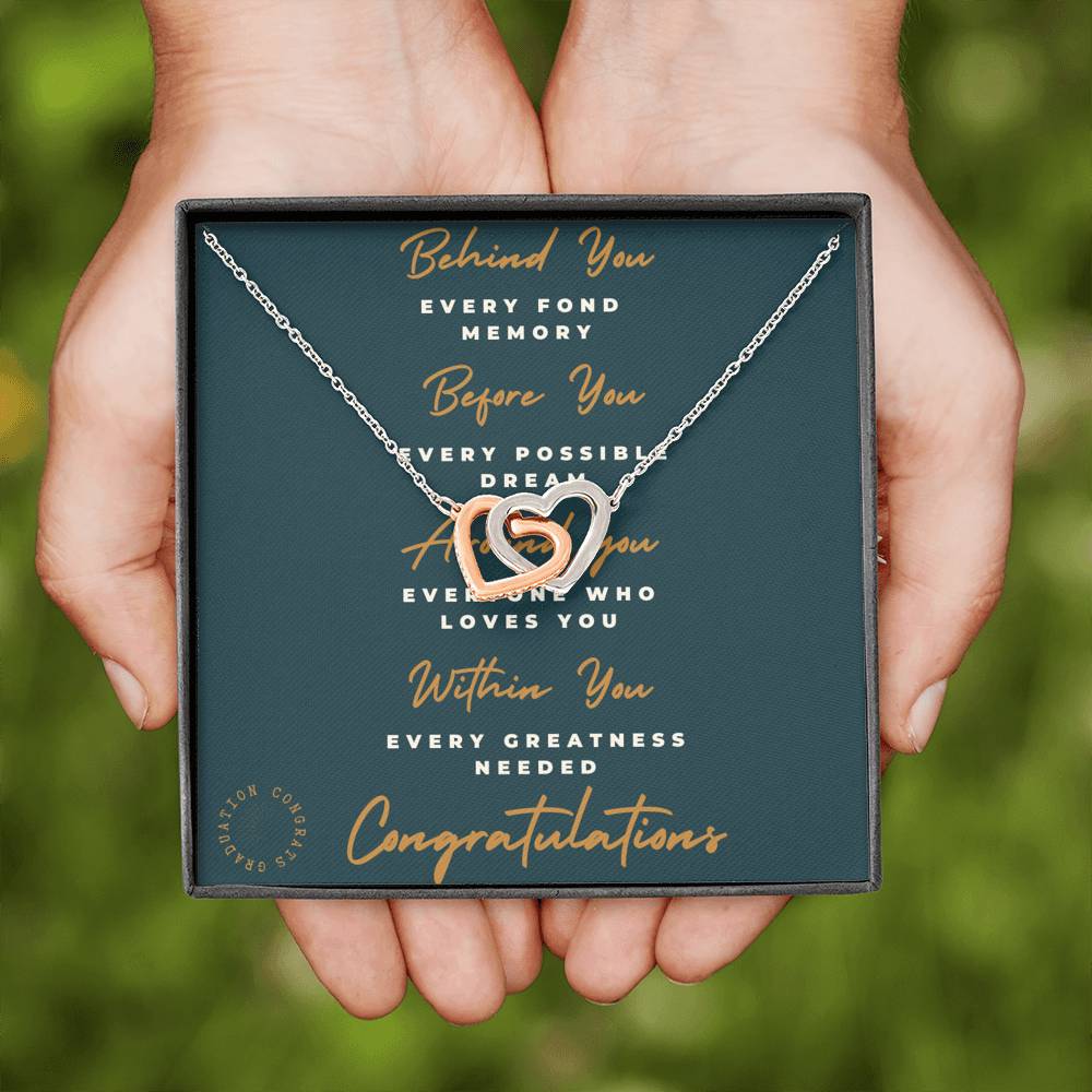 Graduation Card Necklace For Her, Congratulations Card, High School, College Graduation Gift, Medical Student, Nursing School Grad Gift