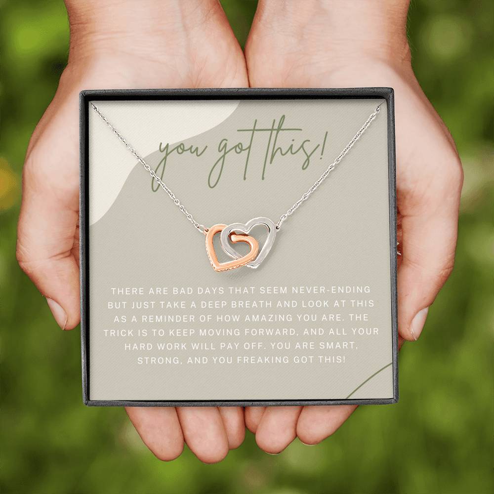 Motivational Inspirational Gift for Her, Gift Necklace for Sister Friend Coworker