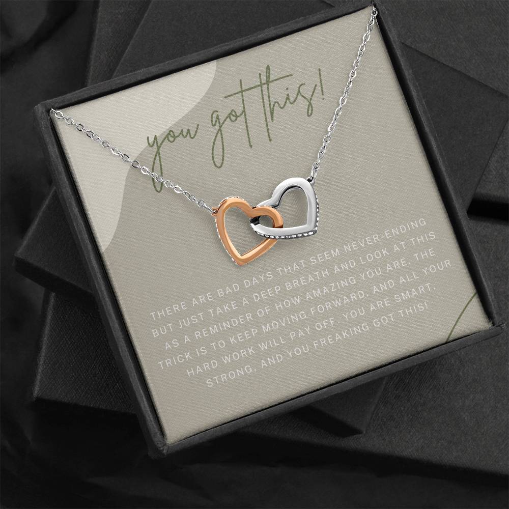 Motivational Inspirational Gift for Her, Gift Necklace for Sister Friend Coworker
