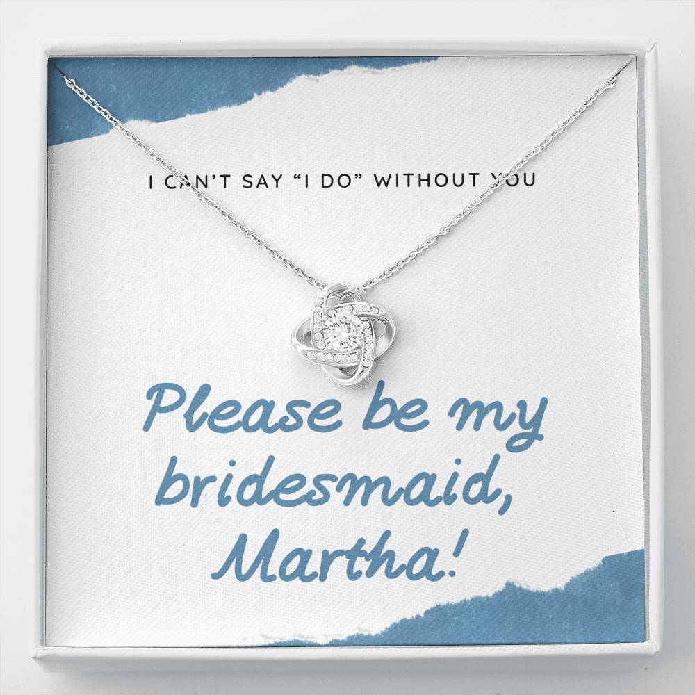 Engagement Gift, Bridal Party Gift, Bridesmaid gift box, Engraving Bridesmaid Necklace, Gift For Bridesmaids Jewelry, Personalized Initial Bridesmaid Gift, Bridesmaid Gifts,