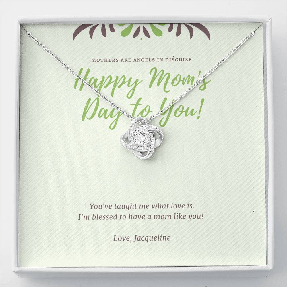 Necklace Gift For Women To My Mommy Grandma Step Mother Mother In Law From Kids Appreciation Thank You Pendent Gift With The Message Card