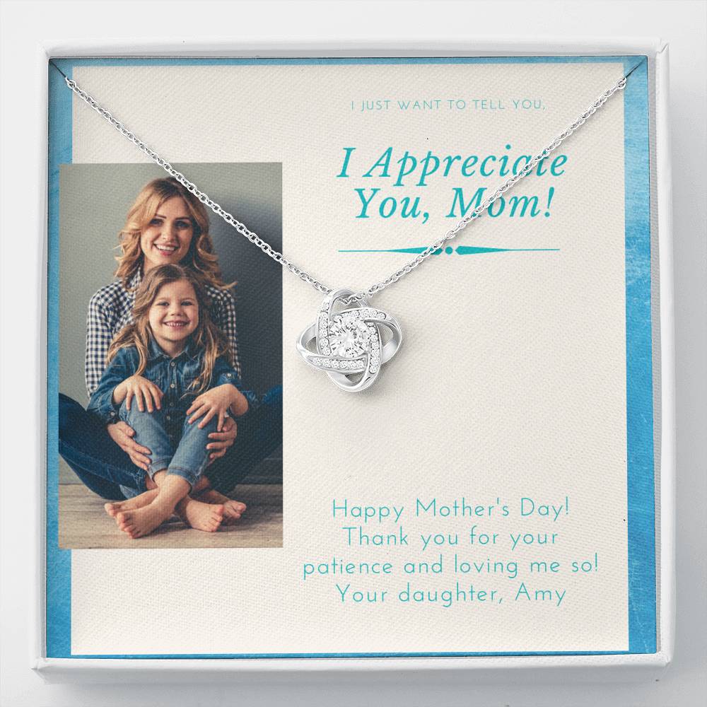 Custom Stepmom Necklace, Mother Necklace, Mothers Day Gift From Son, Stepmother Necklace, Step Mom Mothers Day Gift, Unbiological Mom Gift, Mother and Daughter Necklace,