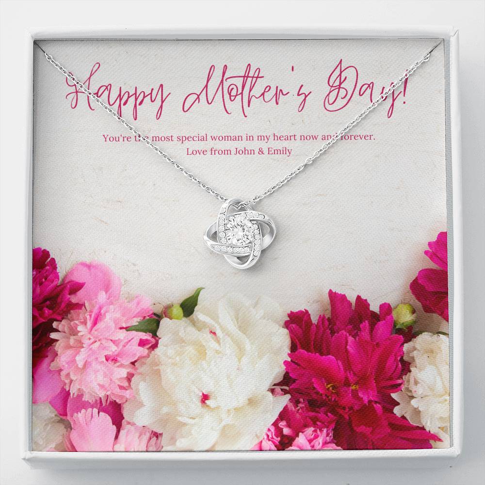 Bonus Mom Gift Necklace, Stepmother Necklace, Jewelry for Mom, Mothers Day Card, Mother's Day Gift, Birthday Gift for Step Mom to Say Thank you, Mothers Day Gift For Mother in Law,