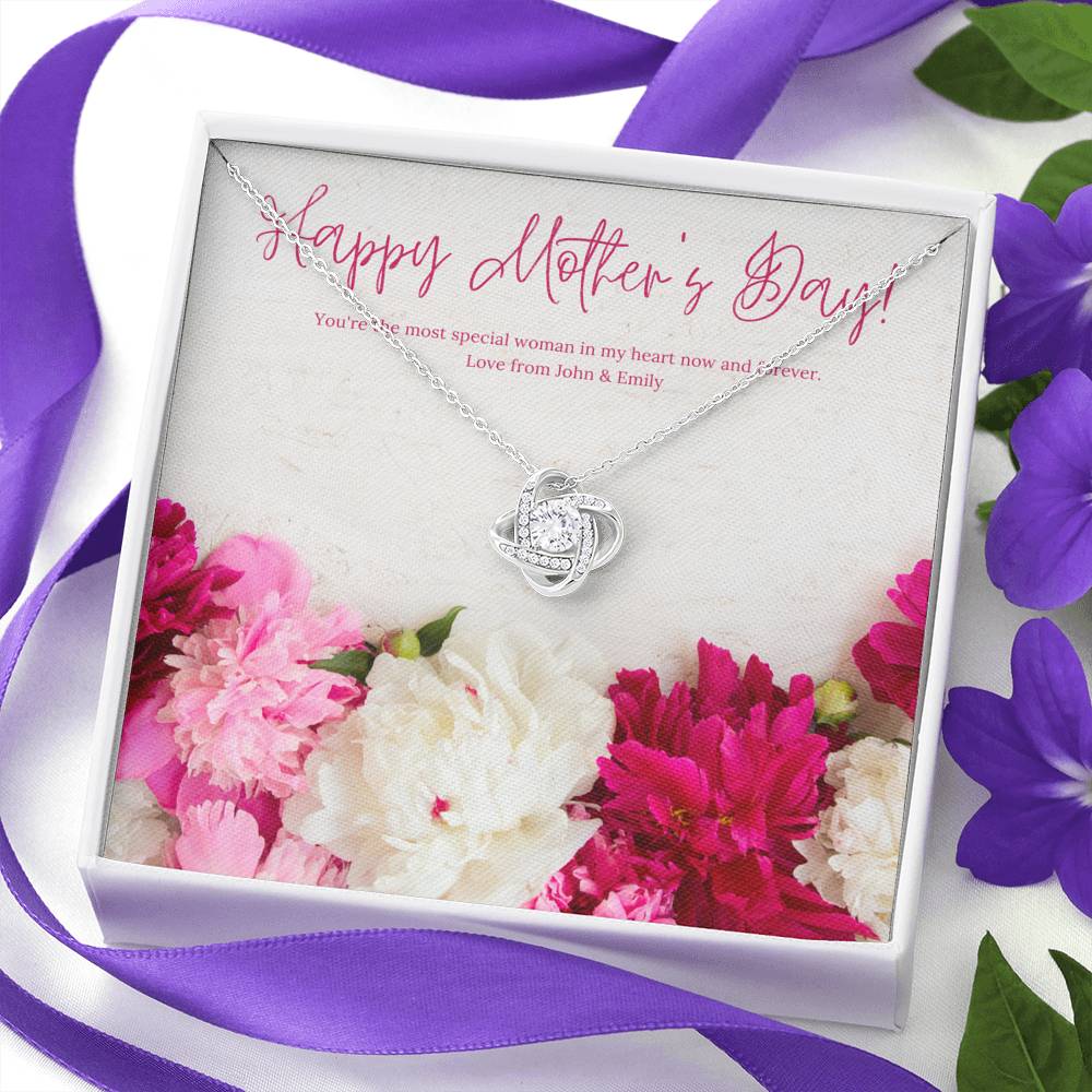 Bonus Mom Gift Necklace, Stepmother Necklace, Jewelry for Mom, Mothers Day Card, Mother's Day Gift, Birthday Gift for Step Mom to Say Thank you, Mothers Day Gift For Mother in Law,