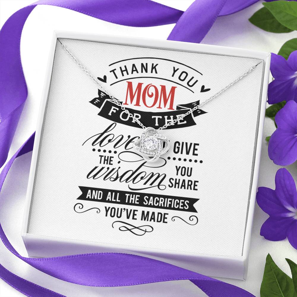 Birthday Gift for Step Mom to Say Thank you, Personalized Jewelry, Mom Necklace, Personalized Necklace For Mom, To My Mom Necklace, Mothers Day Gift from Husband, Mothers Day Gift For Mother in Law,