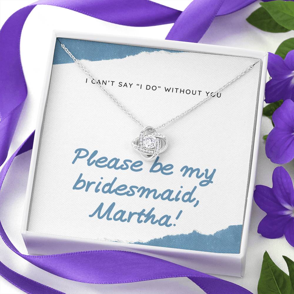 Engagement Gift, Bridal Party Gift, Bridesmaid gift box, Engraving Bridesmaid Necklace, Gift For Bridesmaids Jewelry, Personalized Initial Bridesmaid Gift, Bridesmaid Gifts,