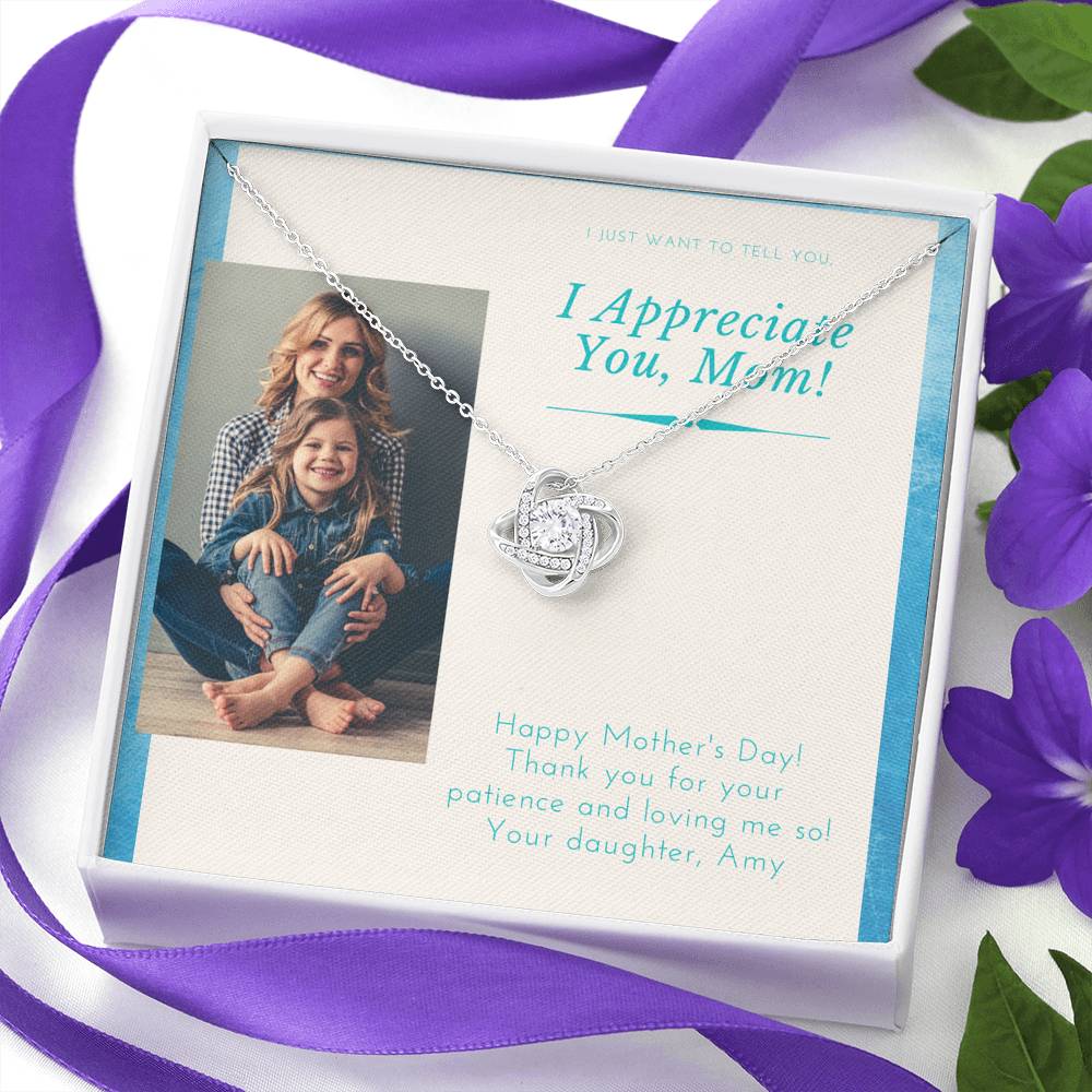 Custom Stepmom Necklace, Mother Necklace, Mothers Day Gift From Son, Stepmother Necklace, Step Mom Mothers Day Gift, Unbiological Mom Gift, Mother and Daughter Necklace,