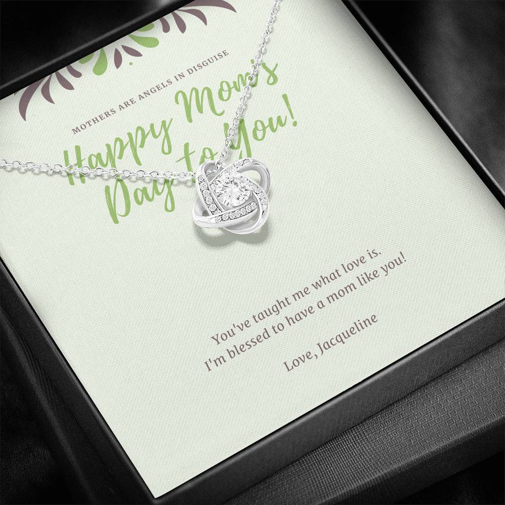 Necklace Gift For Women To My Mommy Grandma Step Mother Mother In Law From Kids Appreciation Thank You Pendent Gift With The Message Card