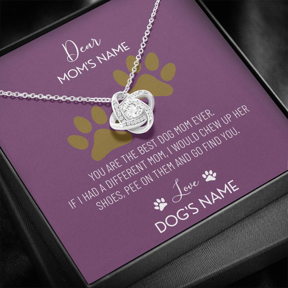 To My Mom Grandma Step Mom Mother In Law Necklace Gift With The Message Card On Mother's Day Birthday Love Expressing Gift From Kids