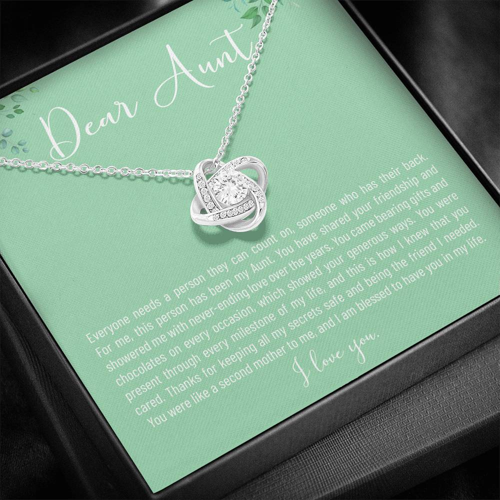 To My Special Dear Aunt The Best Auntie Gift For Her Gift For Auntie Birthday Valentines Wedding Christmas From Nephew Niece Necklace Gift